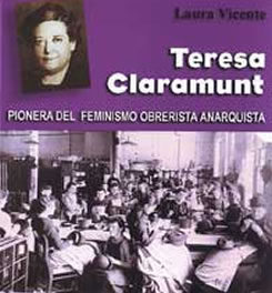 Portada d'una biografia de Teresa Claramunt