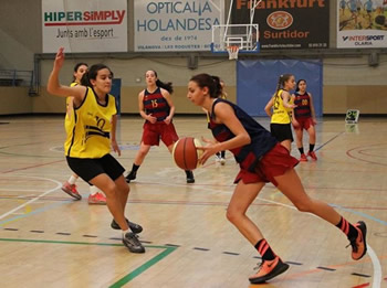 Final femenina Barça CBS - Bàsket Almeda 