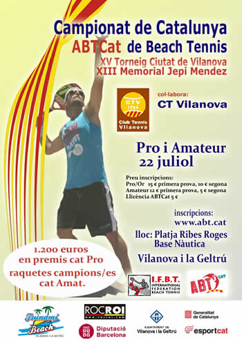Campionat Catalunya Tenis Platja