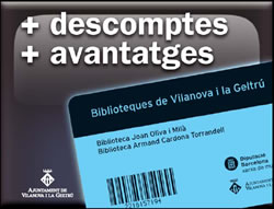 Avantatges del carnet de biblioteques