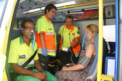 simulacre ambulància