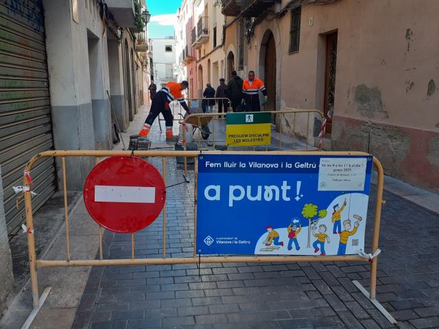 Reparació de paviment