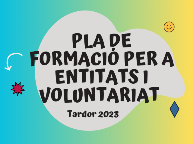 Formació per a entitats 
