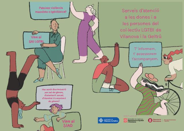 Serveis d'atenció a les dones i les persones del col·lectiu LGTBI
