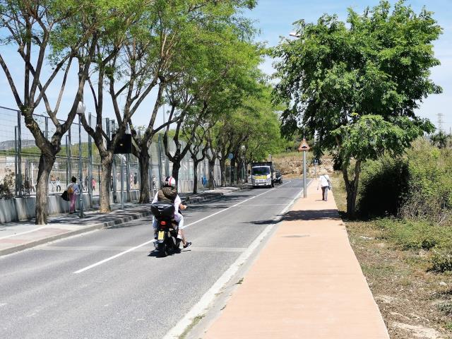 Itineraris de vianants millorats a l'avinguda de Rocacrespa
