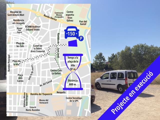 Aparcament Rambla de Sant Jordi - c de la Mare Isabel Ventosa