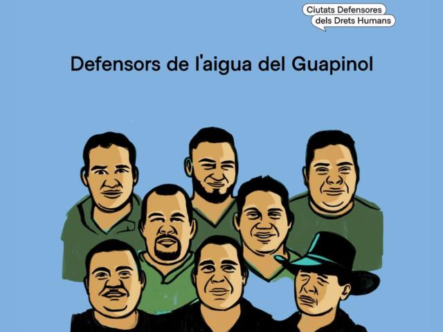 Persones defensores de l'aigua a Guapinol - Hondures