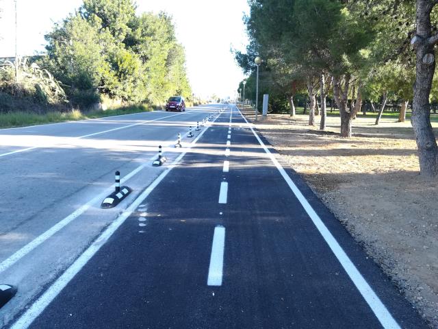 Nou carril bici a la Ronda Ibèrica
