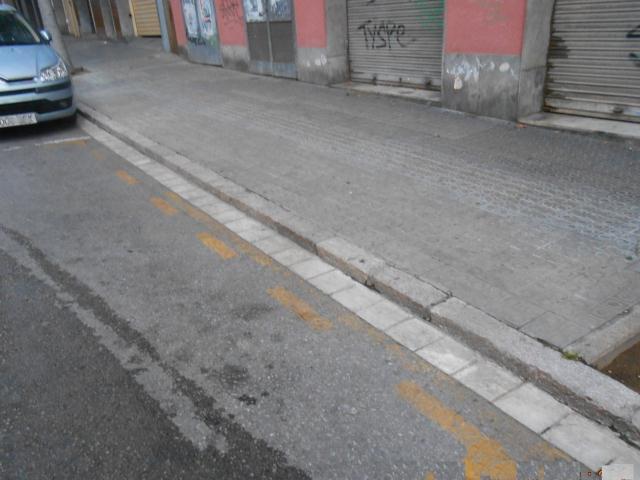 Llicència d'obres en vorera