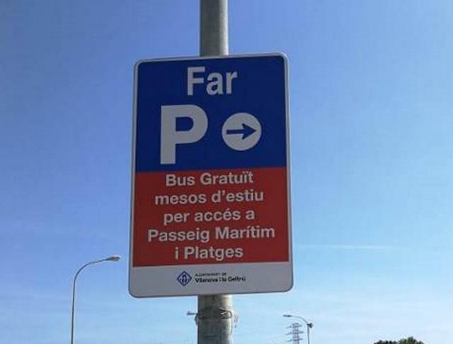Aparcament de dissuasió a la ronda d'Europa