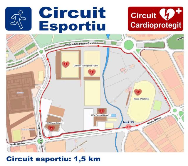 Circuit Esportiu Cardioprotegit - Zona Esportiva