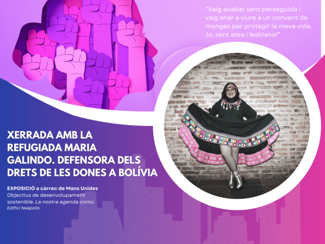 Xerrada amb Maria Galindo, defensora dels drets de les dones a Bolívia
