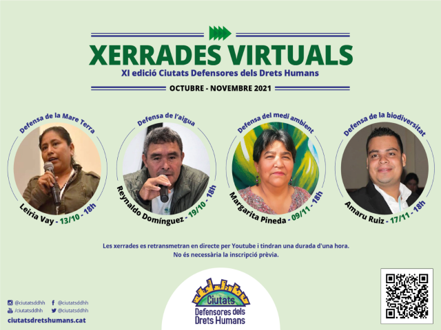 Xerrades virtuals Octubre i Novembre 2021