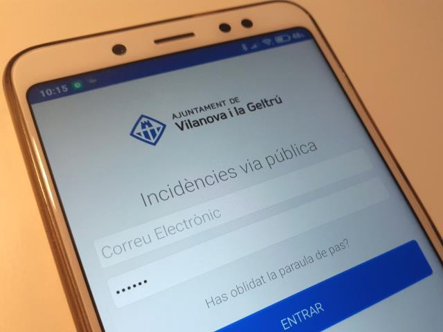 Vull registrar una incidència