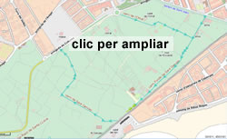 Esquema dels camins de l'Ortoll