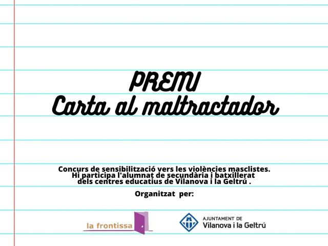 Carta al maltractador