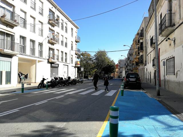 Nova senyalització a la plaça Casernes