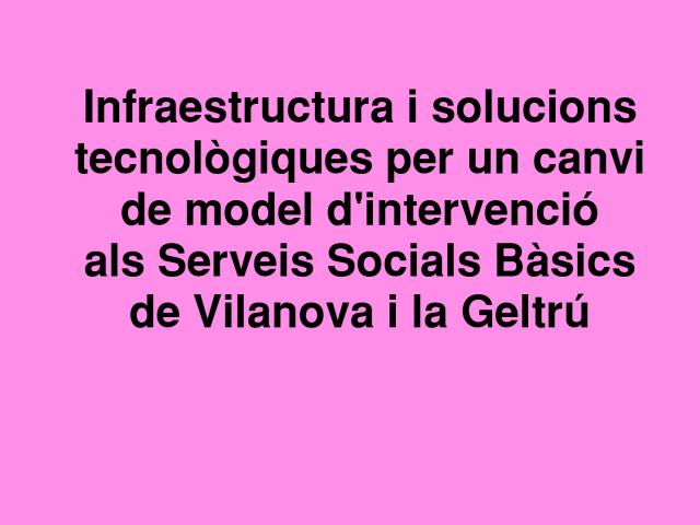 Programa per a la cohesió social i territorial