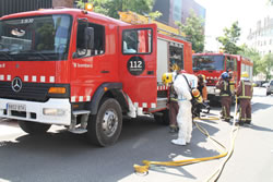 simulacre accident qúimic